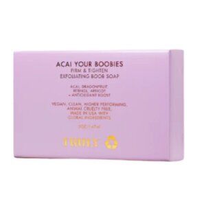 TRULY BEAUTY ACAI YOUR BOOBIES EXFOLIATING BAR SOAP